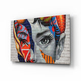 Elegancia Atemporal de la Pantalla de Plata cuadro de cristal - 72x46 cm