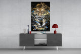 Tiger Glass Art.