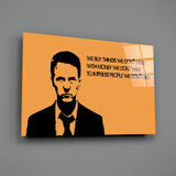 Fight Club Glass Art.