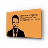 Arte della parete di vetro Fight Club