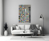 Dots Glass Art.