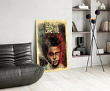 Fight Club Glass Art.