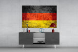 Flag of Germany Glass Wall Art.