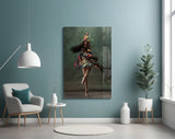 Ballerina Glass Wall Art.