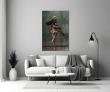 Ballerina Glass Wall Art.