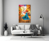 Eiffel and Music Glass Wall Art.