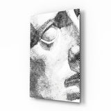 Sous le choc Impression sur verre