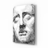 Tristeza – cuadro de cristal - 72x46 cm