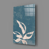 Leaves Glass Wall Art.