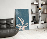 Leaves Glass Wall Art.