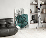 Autumn Green Glass Wall Art.