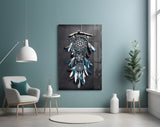 Dreamcatcher Glass Wall Art.