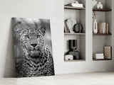 Leopard Glass Wall Art.