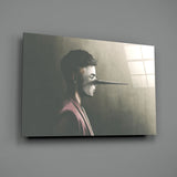 Liar Glass Wall Art.