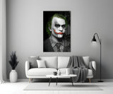 Joker Glass Wall Art.