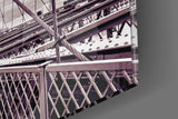 Brooklyn Bridge Glass Wall Art.