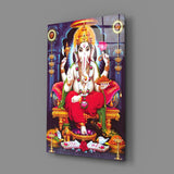 Ganesha Glass Wall Art.
