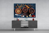 Spices Glass Wall Art.