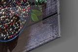 Spices Glass Wall Art.