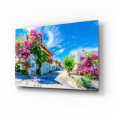 Aegean Beauties Glass Wall Art - 72x46 cm