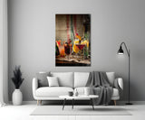 Cocktails Glass Wall Art.