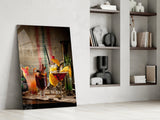 Cocktails Glass Wall Art