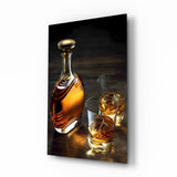 Whiskey Glass Wall Art.
