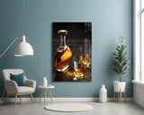 Whiskey Glass Wall Art.