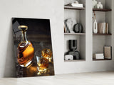Whiskey Glass Wall Art.