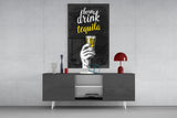 Tequila Glass Wall Art.