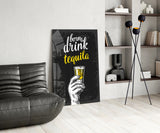 Tequila Glass Wall Art.
