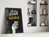 Whiskey Glass Wall Art.