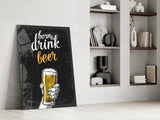 Beer Glass Wall Art.