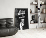 Vodka Glass Wall Art.
