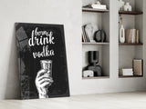 Vodka Glass Wall Art.