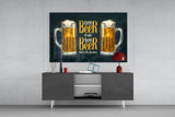 Beer Glass Wall Art.