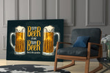 Beer Glass Wall Art.