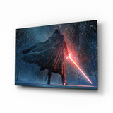 Lightsaber Glass Wall Art.