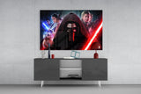 Kylo Ren Glass Wall Art.