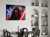 Kylo Ren Glass Wall Art.