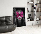 Butterfly Eyes Glass Wall Art.