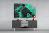 Hulk Glass Wall Art.