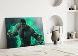 Hulk Glass Wall Art.