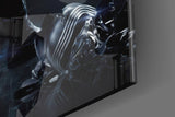 Kylo Ren Glass Wall Art.