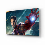 Iron Man Glass Wall Art.