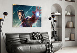 Iron Man Glass Wall Art.