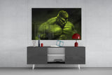 Hulk Glass Wall Art.