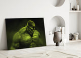 Hulk Glass Wall Art.