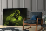 Hulk Glass Wall Art.
