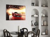 Ferrari FXX K Glass Wall Art.